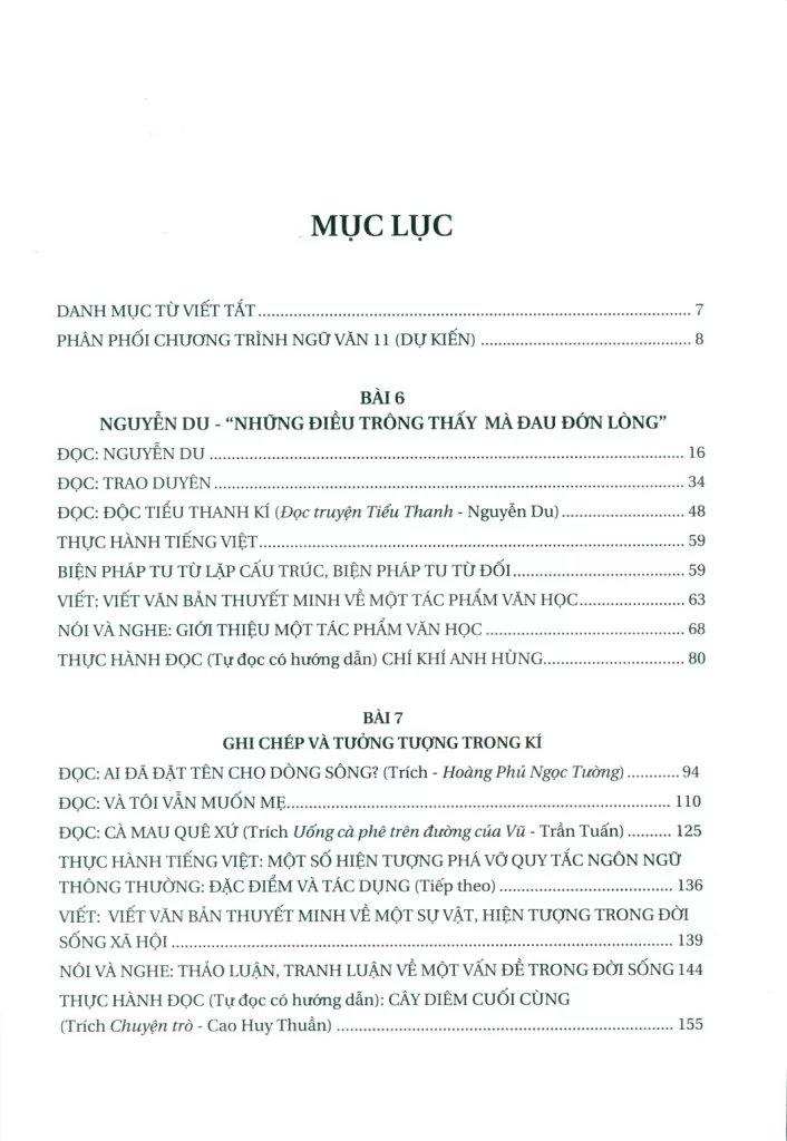 KẾ HOẠCH BÀI DẠY NGỮ VĂN LỚP 11 - TẬP 2 (Kết nối tri thức)